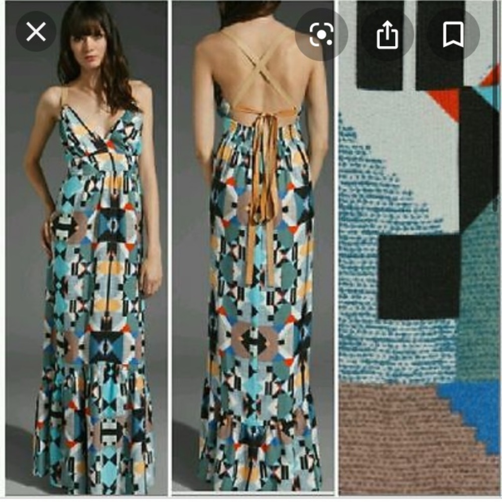 Cynthia Vincent Maxi Dress Medium